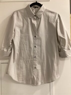 Theory Grey Button-Down Shirt, US Small